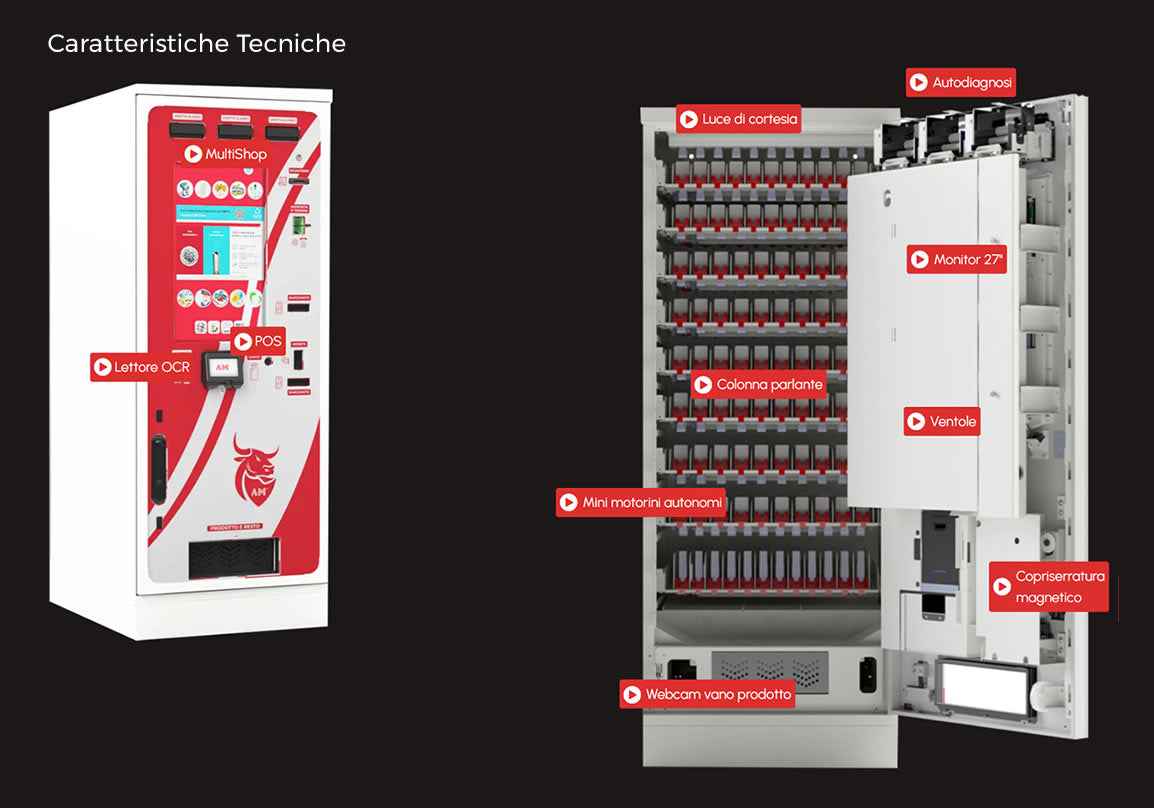 DISTRIBUTORE SIGARETTE E TABACCHI SPARTAN SLIM