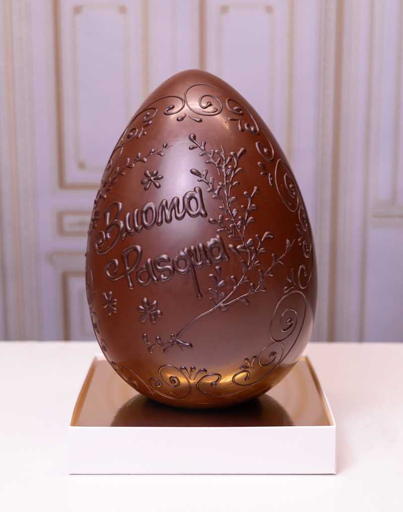 Uovo Decoro Personalizzabile Senza Lattosio e Senza Glutine.