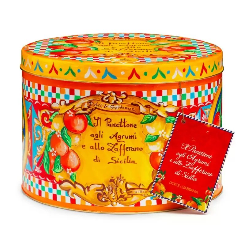 Panettone Agrumi e Zafferano D&G. By Chef Giovanni Pantaleo