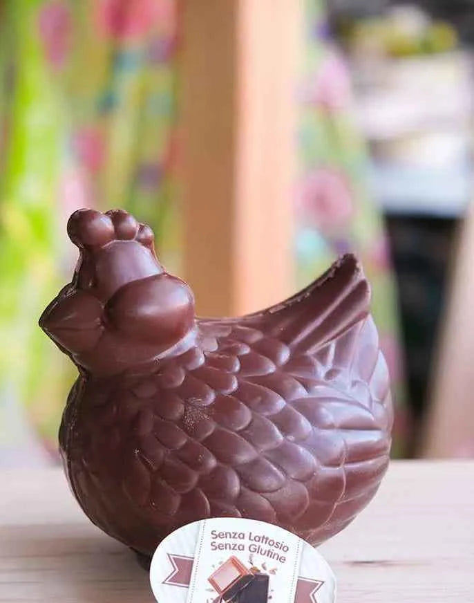 Chioccia di Cioccolato. Senza Glutine-Senza Lattosio-Vegan