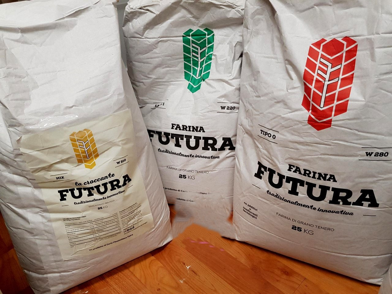 FUTURA Verde Tipo 1. W 220. Speciale per Pizza, Pane e Focaccia