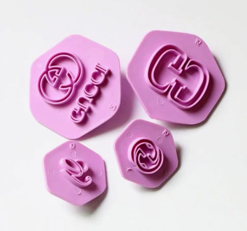 Gucci Griffe. Set of 4 Molds
