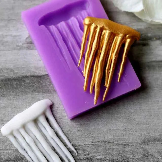 Cascata di ghiaccio. Natale. Stampo silicone