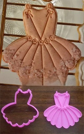 Cutter Vestito da Ballo Tutù. Stampo Tagliapasta
