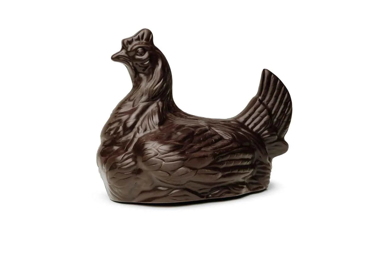 Gallina di cioccolato fondente. 350 GRAMMI.