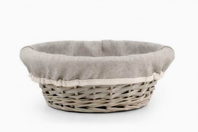 20 cm. Cestino di Lievitazione Tondo in vimini