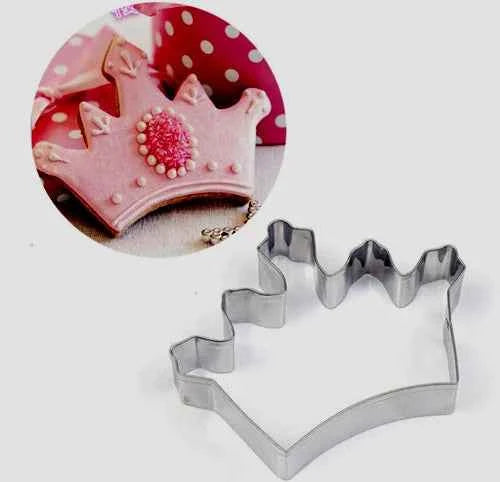 Corona. Set di 2 Stampi Tagliapasta in metallo. PME