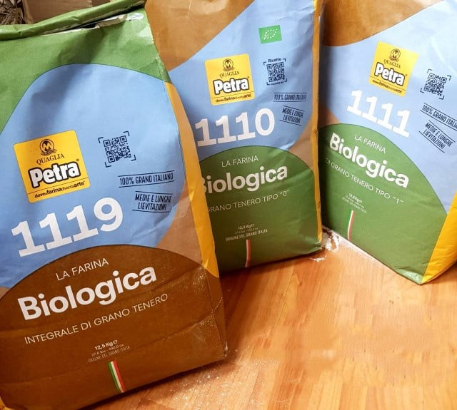 PETRA EVOLUTIVA 0201. Farina Grano Tenero Biologico Siciliano Tipo 1
