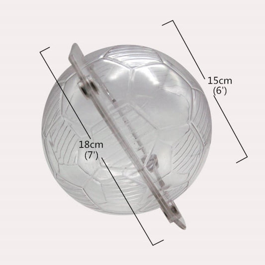 Fantastico Pallone Calcio in 3D. Doppio Stampo accoppiabile in policarbonato rigido