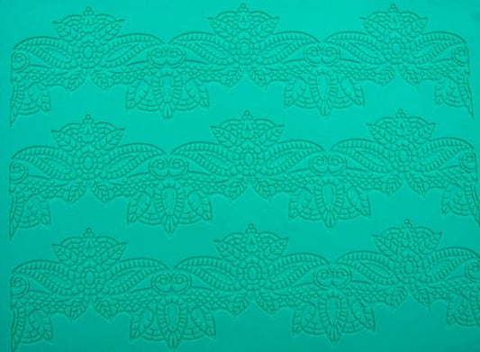 Pizzi e Merletti. Grande Tappetino in silicone. Modello CP3.