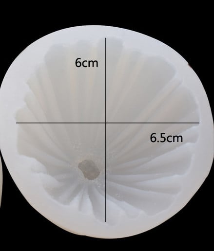 Princess Wedding Dress. Silicone mold also for candles.