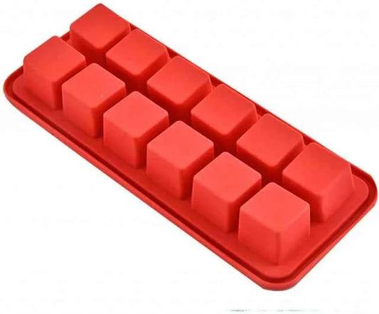 12 Grandi Dadi con numero. Stampo in silicone