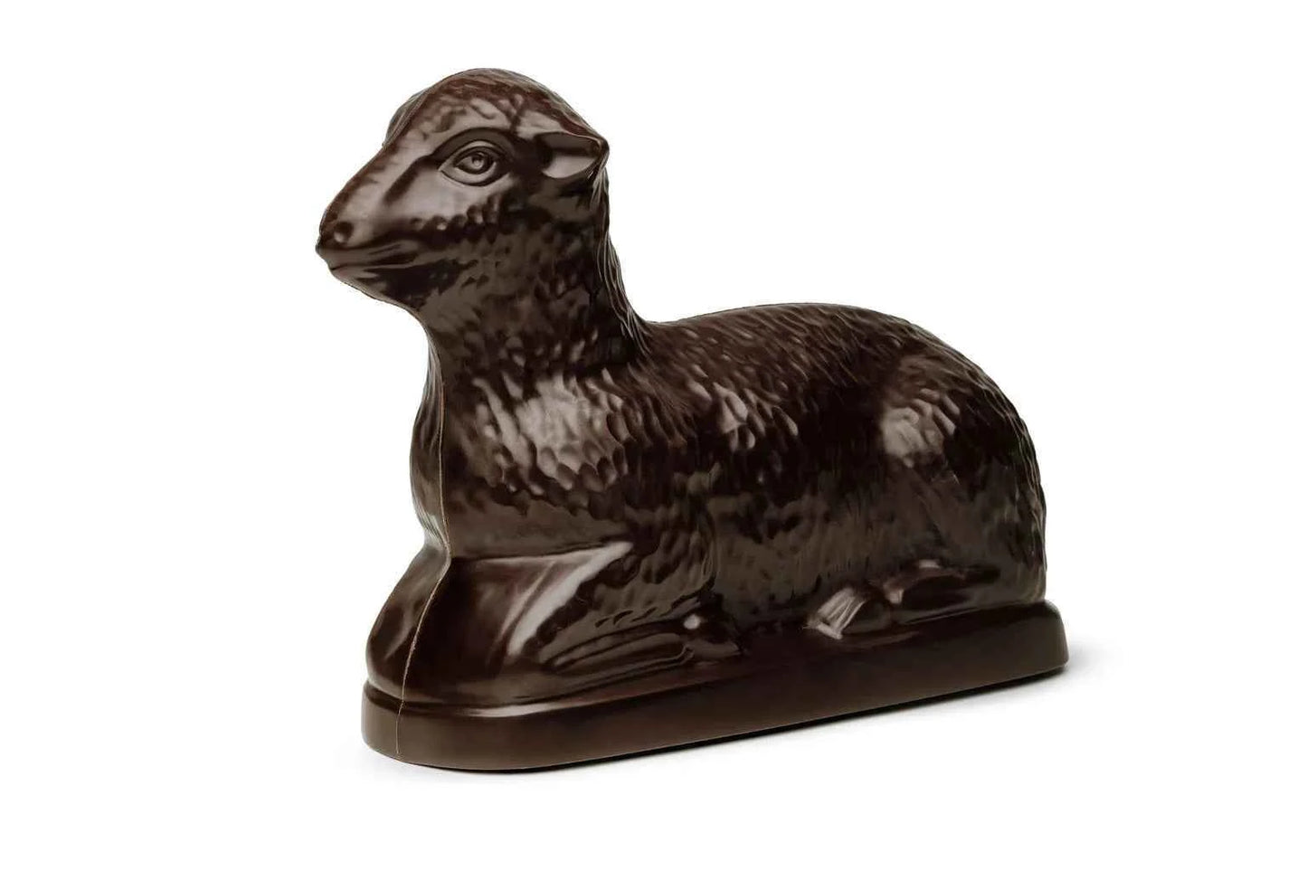 Agnellino di cioccolato fondente. 200 GRAMMI