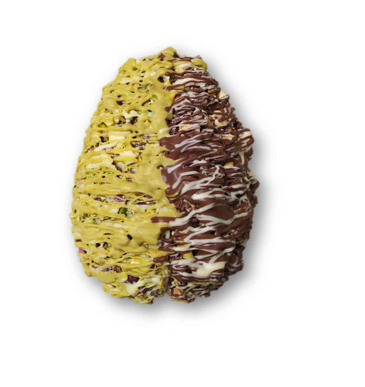 Uovo Fusion Nocciola e pistacchio farcito. By Chef Giovanni Pantaleo. 1 KILO