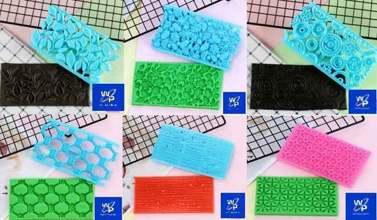 Grande bordo di Fiori e Foglie. Stampo Tagliapasta