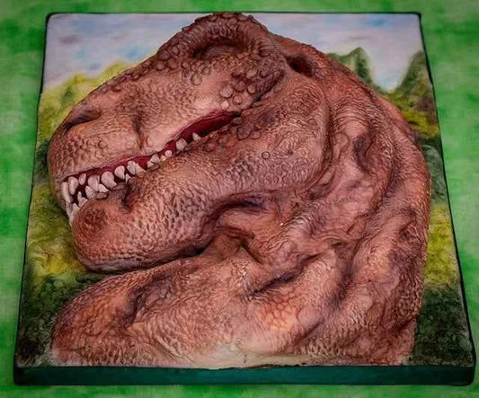 Pelle Drago Dinosauro. Spettacolare stampo in silicone