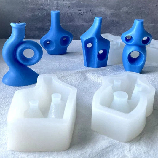 Bellissime e Uniche Bottiglie Stile Coreano. Set di 4 Stampi in silicone anche per Candele - WORLD PRODUCTS SHOP