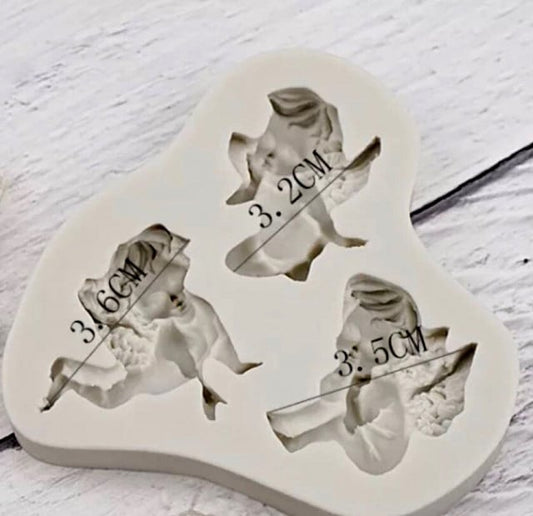 Angelo. Stampo con 3 forme