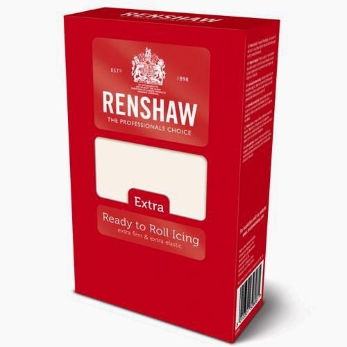 Renshaw Extra White Vanilla Sugar Paste, 1 kg. Kosher Certified.
