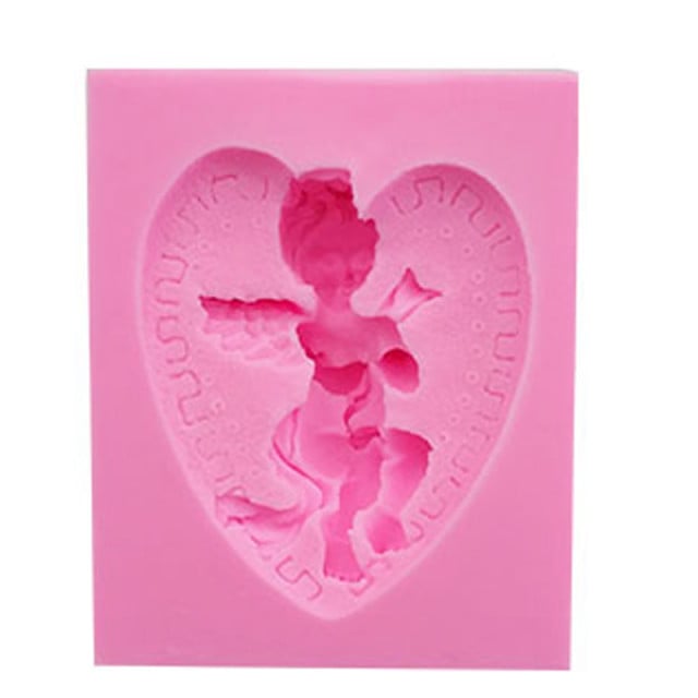 Angelo con le ali. Stampo in Silicone