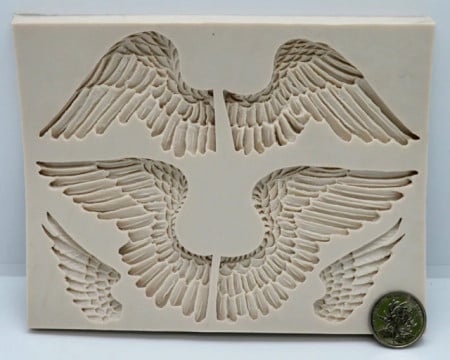 Large Angel Wings. Large Fantastic Silicone Mold