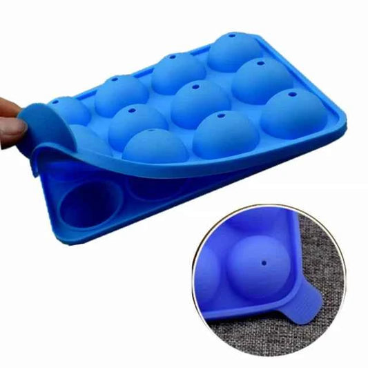 Cake Pops. Stampo in silicone Platinico. Da 8 o 12 sfere