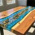 Resiners® Resina epossidica a colata profonda da 3 galloni per tavoli da gioco con effetto fiume