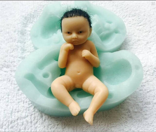 Sleeping Baby. Silicone Mold