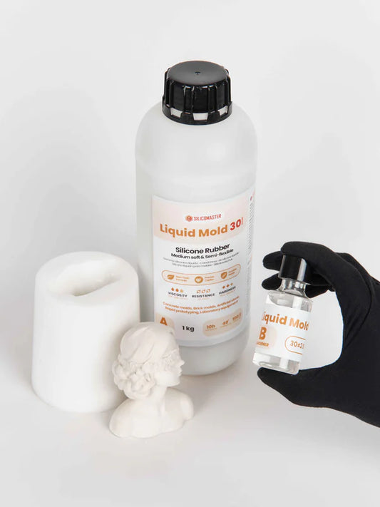 Liquid Mold 30 – Silicone per Stampi Resilienti e Materiali Pesanti