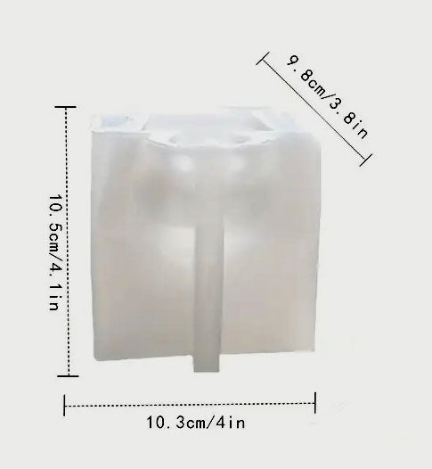 Babbo Natale sulla poltrona. Stampo in silicone anche per candele - WORLD PRODUCTS SHOP