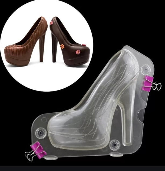 Motorcycle. Double 3D Chocolate Mold in Rigid Polycarbonate