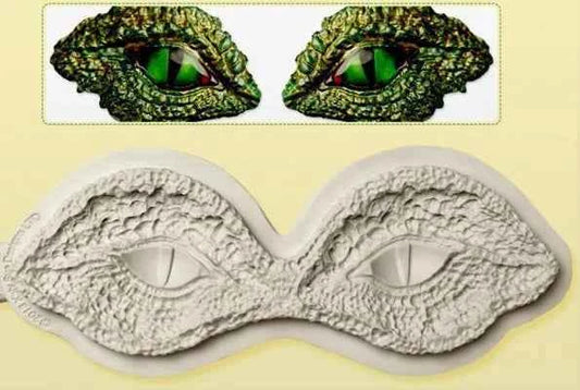 Occhi Drago Dinosauro. Spettacolare stampo extra large in silicone di 20 cm
