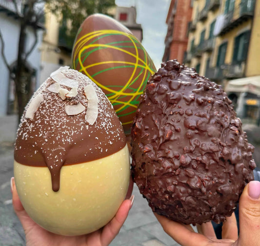 Uovo di Pasqua Ripieno Dubai Chocolate, con golosa sorpresa