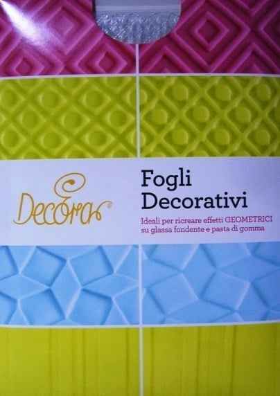 Effetti Trapunta e Geometrici. Kit di 4 Fogli Decorativi. Decora.