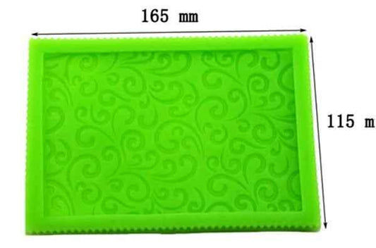 Floreale decorativo. Stampo decorativo a Fiori in silicone.