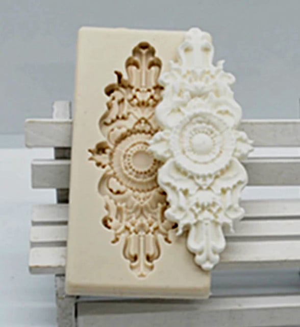 Elegante Diadema Barocco Vintage. Stampo in silicone