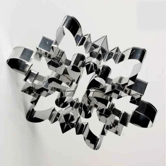 Stampo Natale con 12 forme. Fiocco di neve, Babbo Natale, Cappello, GingerBread e Pupazzo di neve