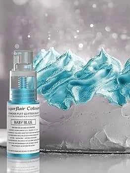 Polvere Spray Glitter Nero perlescente. Naturale 100% ed edibile per Candele e Saponi