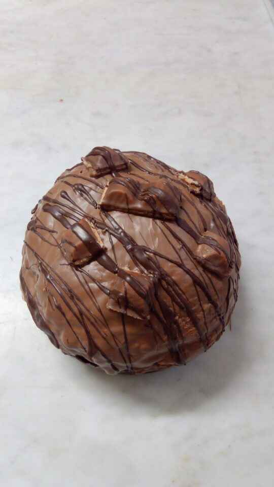 PANCUORE farcito al cioccolato gianduia pistaccio con snack OREO, bueno, bacio, snikers, pan di stelle, galak, kinder ecc