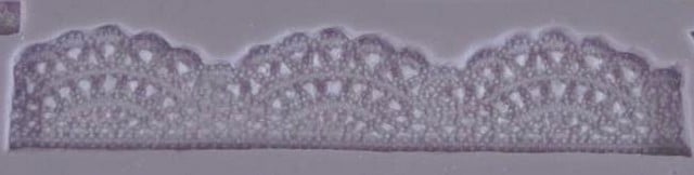 Uncinetto e Pizzo. Stampo in silicone in alta definizione