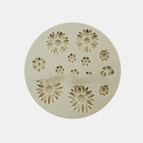 Margherita di varie dimensioni. Stampo in silicone