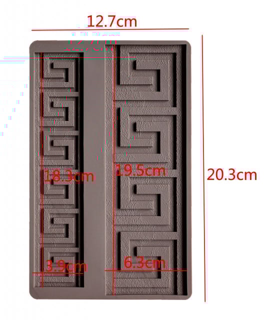 Grande Stampo Greca Versace in due misure