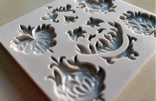 Barocco. Tante Bellissime decorazioni. Stampo in silicone