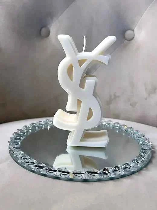 Mini Logo YSL. Stampo in silicone anche per Candele