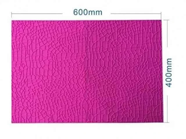 Muro di Pietra. Grandissimo Stampo in silicone. Tappetino 60 x 40 cm