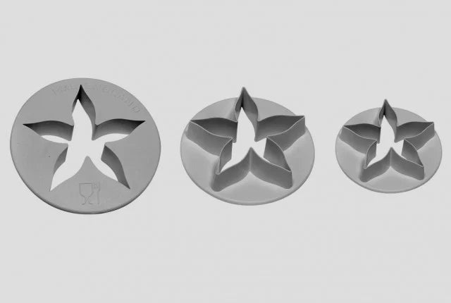 Grande Stella di Natale. 3 Stampi di varie dimensioni