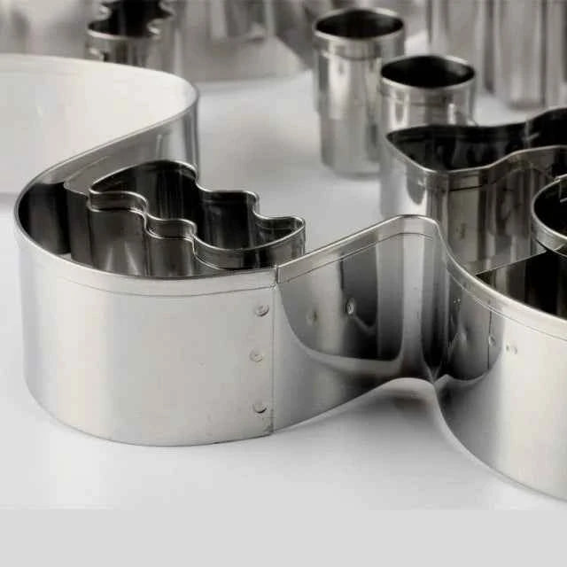 Grande stampo Gingerbread di 21 cm. Natale. Omino Pan di Zenzero. Stampo in acciaio inox