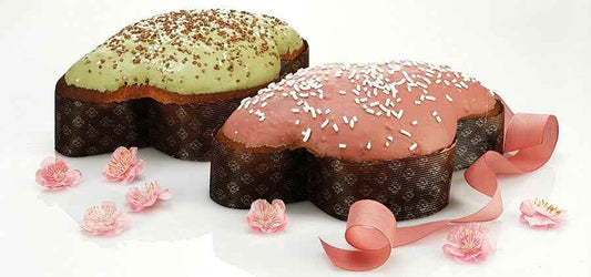 promozione pasqua 2k21. ogni 2 colombe un uovo di pasqua 240 gr. in omaggio