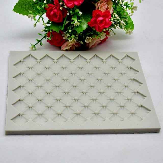 Diamanti Decorati. Stampo in silicone.