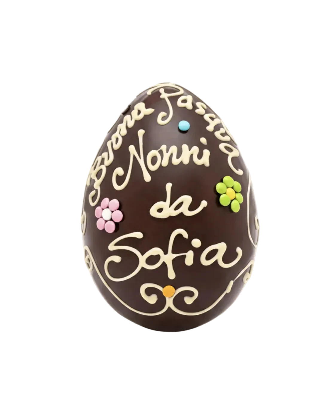 UOVO CIOCCOLATO PERSONALIZZABILE. 600 GRAMMI.